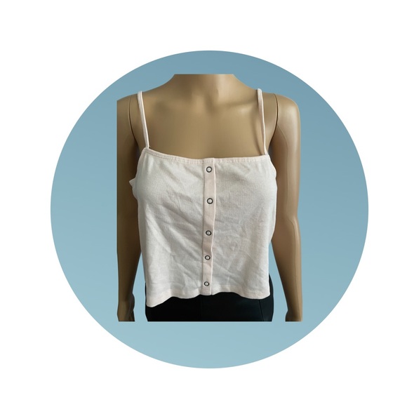 Snap Front Crop Camisole - Picture 3 of 7